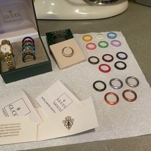 Vintage Gucci Watch with interchangeable bezels